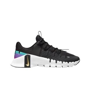 Nike Free Metcon 5 - SIZE 10.5 (women’s) Black Metallic Gold